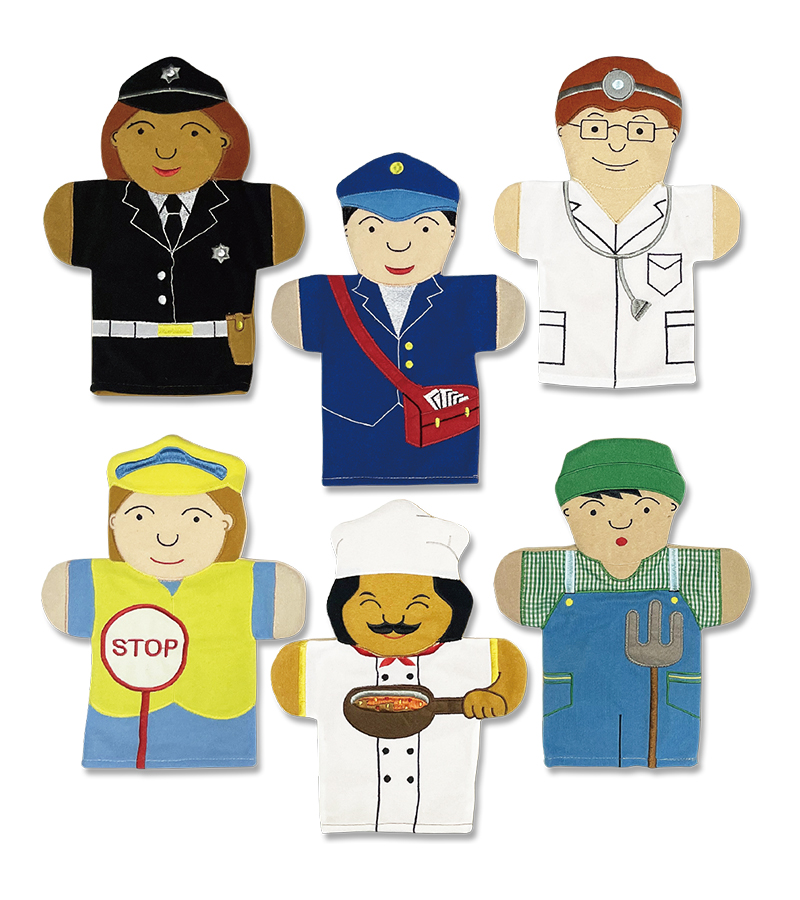 Careers Hand Puppets