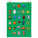 #10105-2 ABC Wall Hanging